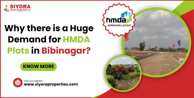 demand for HMDA plots in Bibinagar